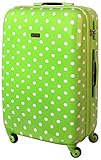 3,9 KG XL Hartschalen Koffer Trolley TSA Polycarbonat 85 Liter Grün 813/818