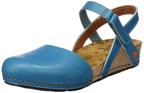 ART Damen 0739 Mojave Pompei Plateausandalen, Blau (Total Albufera), 39 EU ART Damen 0739 Mojave Pompei Plateausandalen, Blau (Total Albufera), 39 EU
