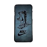  elhuron Carcasas De Moviles Fundas De TPU Compatible con El Modelo de Movil Samsung Galaxy S6 Edge Plus Nike Gris Marcas
