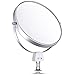 Produktbild Neewer Make-up-Spiegel, Glas, doppelseitig, mit Vergrößerung, 20 cm, mit Adapter für 18 Zoll Ring-Licht, Selfie, Portrait, Make-up