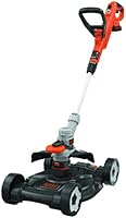 Black + Decker STC1820CM Outil 3 en 1 Coupe-bordure/Tondeuse/Dresse-bordure sans fil 30 cm