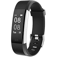 YAMAY Smartwatch Braccialetto Fitness Activity Tracker Smart Watch Android iOS Orologio Cardiofrequenzimetro da Polso Contapassi Calorie Notifiche Sport Donna Uomo Bambini per Samsung Xiaomi Huawei