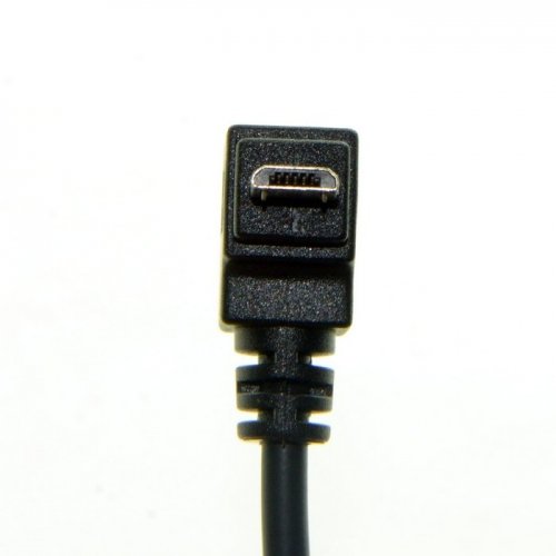 Chenyang Up Richtung 90 Grad abgewinkelte Micro-USB-2.0 5Pin männlichen und weiblichen Verlängerungskabel für Handy-Tablet - 3