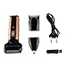 Men's 3 in 1 Rechargeable Grooming Kit, Electric Foil Shaver, Nose Trimmer & Hair Clipper, Great for Home and Travel Use