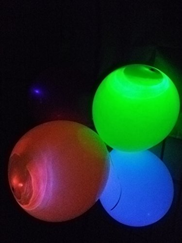LED Luftballons Ballon RGB Leuchtende Luftballons Set Hochzeit Party Geburtstag Fest Party Deko Ballons - 6