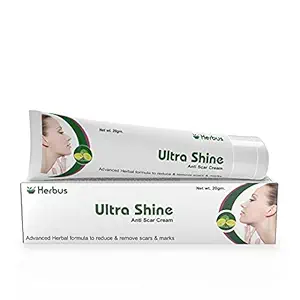 Ultra Shine Advanced Herbal Anti Scar Face Cream Reduce & Remove Scar Marks , for Blemish, Pigmentation ,Whitening Moisturizing ,Skin Care Pimple Removal Cream