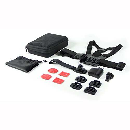 Preisvergleich Produktbild Nikkei ExtremeXACCPACK - Zubehörpaket Aktion kamera / Zubehöhr Actioncamera