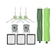 Produktbild Jamicy® Automatische Schmutzentnahmebeutel, Ersatzkit Bürsten Filter Zubehör Set Staubsauger Ersatzteile for iRobot Roomba (9er/ Set)