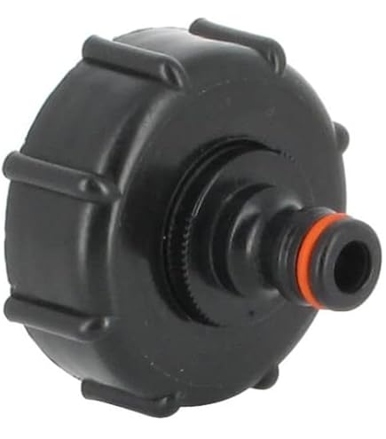 Bec De Vidange Avec Écrou Pour Cuve IBC 1000L - Raccord Robinet, Prolongateur Pour Arrosage