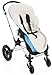 Wallaboo Footmuff, Warm and Cosy Footmuff, for 6 - 36 months, Durable Faux Suede and Soft Sheerling, Cozy and warm, Light Blue