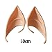 Produktbild TAOtTAO Simulation Props Halloween Kostüm Party Fee Elf Pixie Alien Gefälschte Spitzen Ohren Tipps Prop (B)