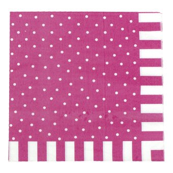 JaBaDaBaDo 20 Partyservietten / schwedisches Design / Sortiment rot - 3