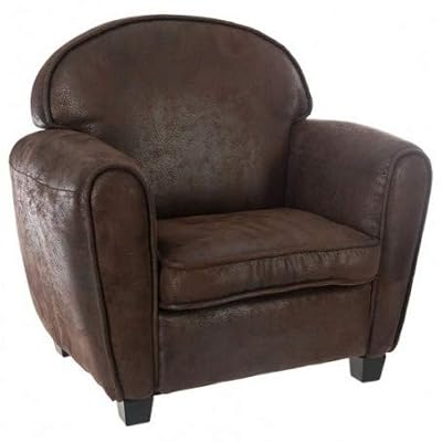 Atmosphera - Fauteuil Club Marron pour Chambre d'enfant
