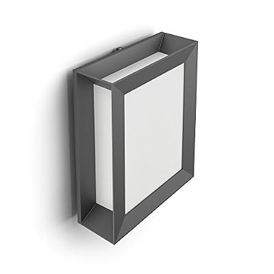 Philips luminaire extérieur LED applique murale Karp anthracite lumière blanc chaud