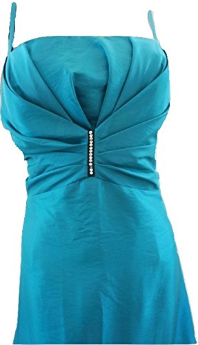 Preisvergleich Produktbild Sixth SenseDamen Kleid, Einfarbig Blau Aqua blue