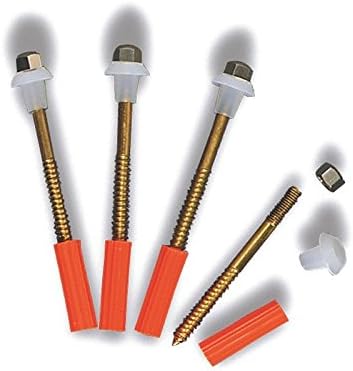 acquastilla 108683 4 fissavaso Screws with Anchors Orange 50