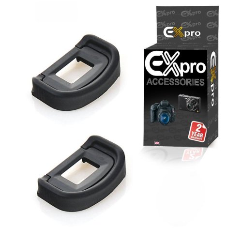 Ex-Pro de remplacement Eye-piece Cap   illeton  EG  pour Canon EOS S  rie  voir la description pour les mod  les   Lot de 2 