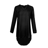 rock vorne kurz hinten lang kombinieren Die Länge der Ärmeln sind einstellbar, Long Sleeve Shirt