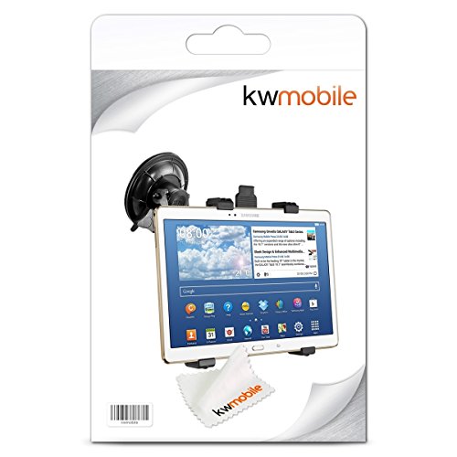 kwmobile KFZ Scheiben Halterung für Samsung Galaxy Tab S 10.5 – PKW Auto Halter mit Saugnapf in Schwarz - 5