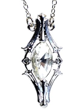 HDR–Anhänger Hobbit Herr Der Ringe Galadriel Kristall Ampulle, Halskette Elfen