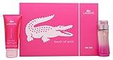 100 ml Loción Corporal Set Regalo Lacoste Touch of PInk contiene Eau De Toilette 30ml e Lozione per il Corpo 100ml