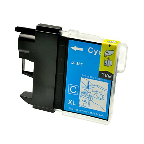 10 Tintenpatronen (Druckerpatronen) für Brother DCP J 125 LC 985 LC985, 4xbk je 22ml, 2x c,2x y, 2x m je 15ml, kompatibel - 3