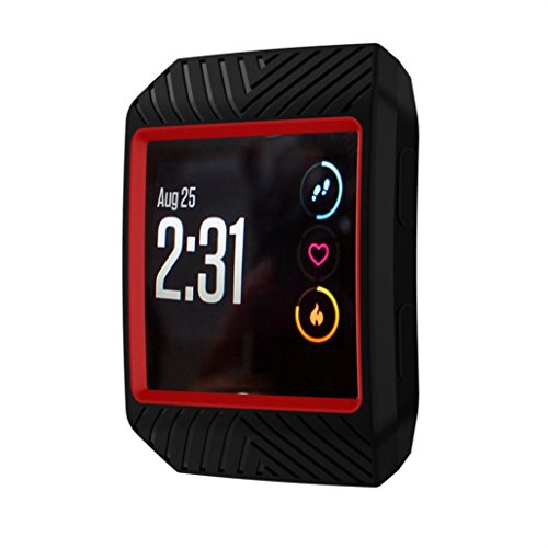 Preisvergleich Produktbild Xinxinyu Uhrenarmband, Stoßfest Schutz Uhrenarmbänder } { Bruchsicher Band-Armband } { Silikon-Gehäusedeckel }Für Fitbit Ionic (B)