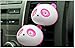 Produktbild Bobopai 2Pcs Panda-Shape Car Air Fresheners Perfume with Clips - Pink
