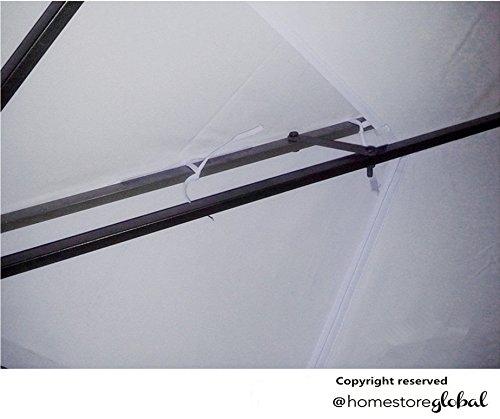 HomeStore Global, Ersatzdach für Delux pavillon 3 x 3 Meter Weiß - 4