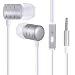 Produktbild Premium in Ear Kopfhörer Stereo Ohrhörer,Everdigi In Ear kopfhörer inklusive Mikrofon für Alle IOS und Andriod-Geräte mit 3,5 mm Stecker(Weiß)