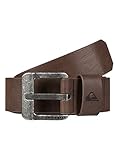 cinturon quiksilver el corte ingles Poliuretano símil piel Quiksilver Main Street Belts, Hombre, marrón, L