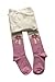 Weri Spezials Baby and Children Tights, Wonderful Bow, Pink , Size: 9-10 years (134/146)