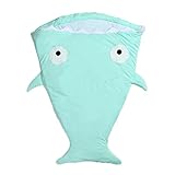 DINGANG® Baby Bunting Bag, Schlafsack Shark Swaddling Decke Winter-100% Baumwolle - Einsatz in Outdoor-Kinderwagen oder klimatisierte Zimmer-Sommer / Winter-Dual-Use
