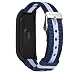 Produktbild MuSheng Uhrenarmband für Xiaomi Mi Band 4, Nylon Ultradünne Metall Armband Strap Uhrenarmband Armband Nylon ultradünne Metallarmband für Xiaomi Mi Band 4