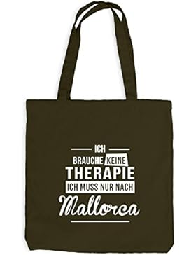 Jutebeutel - Ich Brauche Keine Therapie Mallorca - Therapy Urlaub Spanien