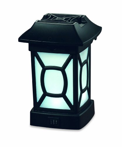 Thermacell Außenlampe zur Abwehr gegen Fluginsekten, schwarz