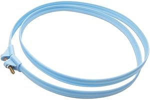 EpheyFIF Support de ventilateur pour anneau de 40,6 cm - Grille de ventilateur de table en maille pour anneau en plastique - Vis de ventilateur électrique - Maille fixe pour bague (bleu)