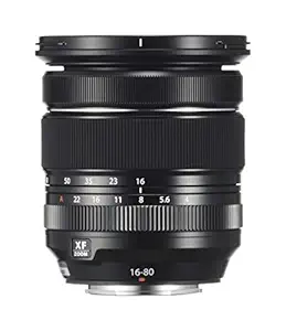 Fujifilm Fujinon XF 16-80mm F4 R OIS WR Zoom Lens - Black (Optical Image Stabilization, Weather Resistance)