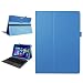 Produktbild Skitic Microsoft Surface Pro 4 12,3 Zoll Smart Hülle, Ultra Slim PU Leder Ständer Schutzhülle Tasche Etui für Microsoft Surface Pro 4 2015 mit Stylus-Stift (Himmelblau)