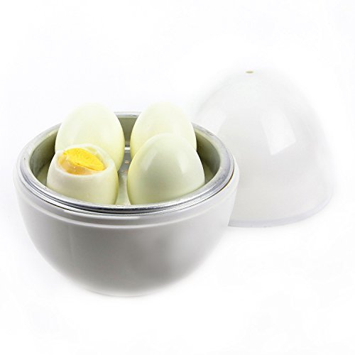 Kapmore Eierkocher Easy 4 Eier Microwelle Boiler Rapid Egg Kochen Geräte - 9