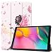 Produktbild Mumuj PU-Leder, Dreifach Gefalteter Standplatz Ledertasche Fall Abdeckung Case Cover für Neue für Samsung Galaxy Tab A 10.1 (2019) SM-T515 / SM-T510 Folio-Hülle Auto Sleep/Wake (D)