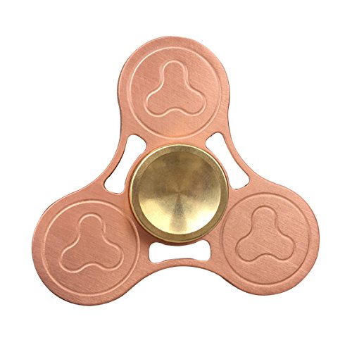 YIHANG @ Fidget Spinner Pure Copper Triangle Fingertip Gyro Finger Spiral High Speed Focus Super Durable Dustproof Decompression Toys YIHANG @ Fidget Spinner Pure Copper Triangle Fingertip Gyro Finger Spiral High Speed Focus Super Durable Dustproof Decompression Toys