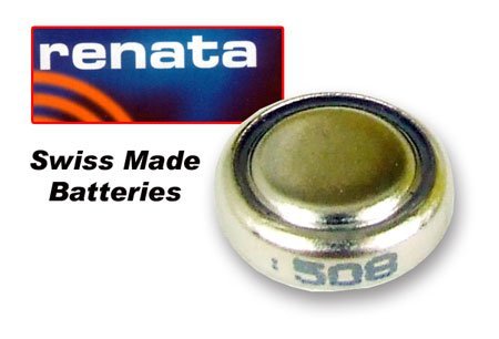 Renata 399 Knopfzelle, SR927W, 1,55 V, in der Schweiz hergestellt, silberfarben