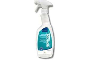 ‎NOVICIDE NOVICIDE alkoholfreies Desinfektionsspray 1.000 ml Sprühflasche – materialschonendes Hygiene-Spray für Salonmöbel, Geräte & Oberflächen im Friseursalon, Barbershop & Kosmetikstudio (1000 ml)