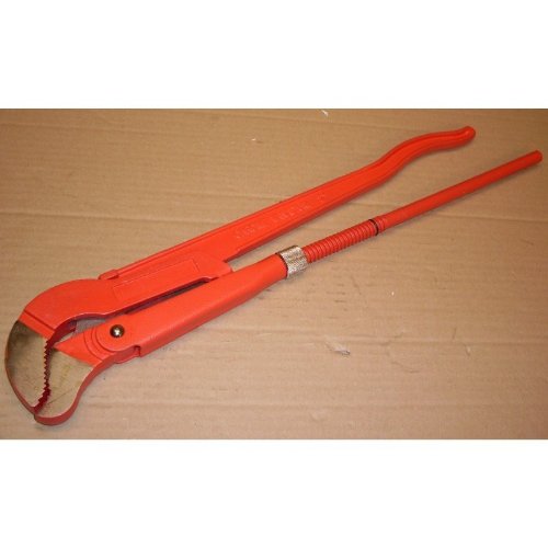 Rohrzange / Eckrohrzange 2 ' zoll, große robuste Ausführung für Rohre bis ca. 50 mm Durchmesser