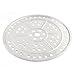 Produktbild sourcingmap Kochgeschirr 24 cm Durchmesser Metall Runde Essen kochen Dampfgarer Dampfgaren Rack ein Platte