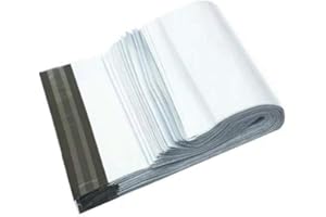 FITWISH 25 Stück Versandbeutel Blickdicht Plastik Versandtueten Kunststoff Selbstklebend Verschiedene Maße Für den Transport von Kleidung Gütern und Textilien Groß 43 x 60cm