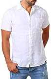 DESIGN & DETAILS: Trendiges Herren Leinen Hemd von Young & Rich. Durch die leinentypische etwas gröbere Webart bekommt das Hemd eine lässige Optik sowie stylischen Vintage Look und macht es sowohl im Sommer Urlaub als auch als Freizeithemd zu einem idealen Begleiter.