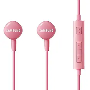 Samsung 1.2 Meter HS-130 Pink In-Ear Headphone With Mic And Volume Control For Mobile Phones