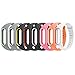 Produktbild Armband für Xiaomi Mi Band 2,SOPEAR 8 STÜCKE Verschiedene Farben Mode Silikon Diamant Stil Ersatz Armband Armband Smart Band Zubehör für Xiaomi Mi Band 2